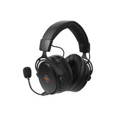 Deltaco DH410 Wireless Gaming Headset - Fekete