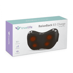 TrueLife RelaxBack B3 Charge Infrás masszázspárna (TLBMMRBB3CHBA)