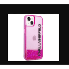 Karl Lagerfeld Apple iPhone 14 Plus Hátlapvédő Tok - Rózsaszín (KLHCP14MLCKVF)