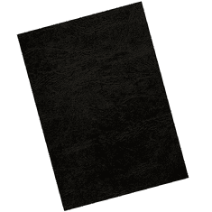 Fellowes Delta matt hátlap spirálozáshoz, fekete, A4, 100db (5370405) (Fellowes5370405)
