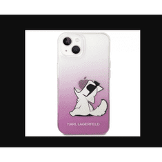 Karl Lagerfeld Apple iPhone 14 Plus Hátlapvédő Tok - Rózsaszín (KLHCP14MCFNRCPI)