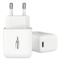 Ansmann HC120PD Hálózati USB-C töltő - Fehér (20W) (1001-0116)