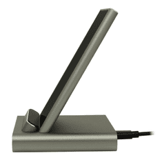 Rapoo XC350 Okostelefon, Táblagép Ezüst USB Vezeték nélkül tölthető Gyorstöltés Beltéri (19540)