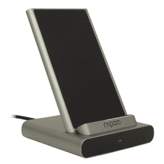 Rapoo XC350 Okostelefon, Táblagép Ezüst USB Vezeték nélkül tölthető Gyorstöltés Beltéri (19540)