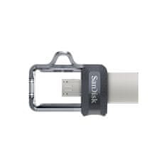 SanDisk Ultra Dual Drive Go 128GB USB 3.0 Fekete-ezüst Pendrive SANDISKSDDD3-128G-G46