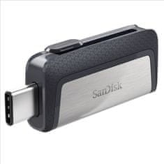 SanDisk Ultra Dual Drive 256GB USB 3.1 Gen 1 Fekete-ezüst Pendrive SANDISKSDDDC2-256G-G46