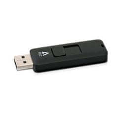 V7 Slide-In 2GB USB 2.0 Fekete Pendrive VF22GAR-3E
