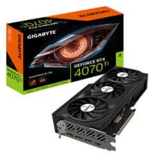 GIGABYTE GeForce RTX 4070 Ti WINDFORCE OC GV-N407TWF3OC-12GD 12GB GDDR6X Videokártya