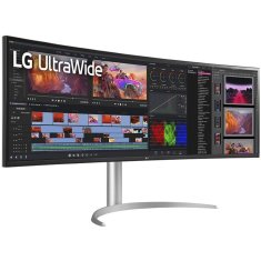 LG Ultrawide 49WQ95C-W.AEU Monitor 49inch 5120x1440 IPS 144Hz 5ms Ezüst-Fehér