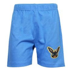 Bing rövid pizsama csíkos szűrke kék 5-6 év (116 cm)