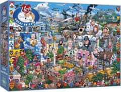 Gibsons Puzzle I love England 1000 darabos puzzle