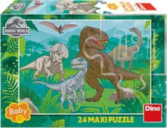 DINO Puzzle Jurassic World MAXI 24 darabos kirakós játék