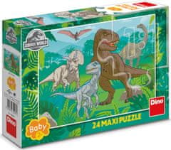 DINO Puzzle Jurassic World MAXI 24 darabos kirakós játék