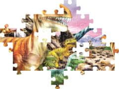 Clementoni Dinosaur Land Puzzle 104 darabos puzzle