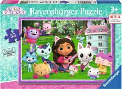 Ravensburger Gaby varázslatos háza puzzle 35 darab