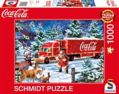 Schmidt Puzzle Coca cola: Coca-Cola: Karácsonyi teherautó 1000 darab