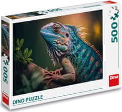 DINO Iguana Puzzle 500 darab