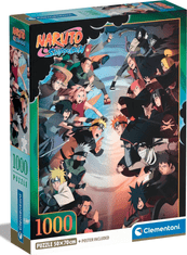 Clementoni Puzzle Naruto: Nuto: 1000 darabbal fogunk harcolni