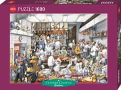 Heye Puzzle Cartoon Classics: Kreatív szakácsok 1000 darab