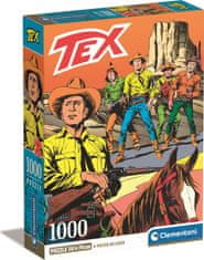 Clementoni Puzzle Tex: A régi nyugaton 1000 darab