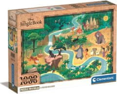 Clementoni Puzzle Story Maps: A dzsungel könyve 1000 darab