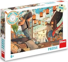 DINO Puzzle Keress 10 tárgyat: kikötő XL 300 darab