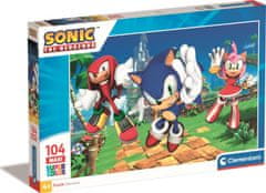 Clementoni Puzzle Sonic MAXI 104 darab