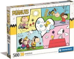 Clementoni Peanuts Puzzle 500 darab
