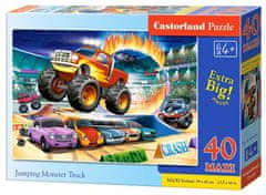 Castorland Puzzle Jumping Monster Truck MAXI 40 darabos kirakó