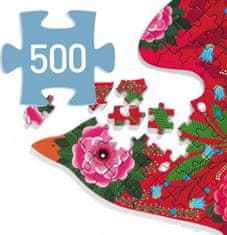 Djeco Contour Puzzle Bird 500 darab