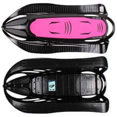 Neon Grip műanyag szán fekete-rózsaszín változat 27611