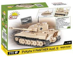 Cobi 2713 II. világháborús Panzer V Panther Ausf G, 1:48, 298 k