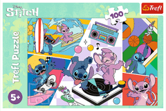 Trefl Lilo&Stitch Puzzle: Emlékek 100 darabos puzzle