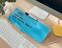 LEITZ Cosy íróasztal - üveg, nyugodt kék