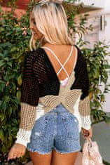 OMG! Klasszikus női pulóver Kindness fekete L
