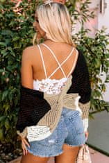 OMG! Klasszikus női pulóver Kindness fekete L
