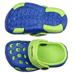Aqua Speed Lido gyermek papucs kék-zöld méret (cipő) 18