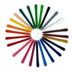 JOJOY® Zsírkréta készlet, vízálló zsírkréta színes ceruza szett, biztonságos rajzolás, természetes anyagokkal (24 ceruza/készlet) | PASTELKE
