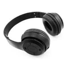 Media-tech MT3591 Epsilion Vezetékes és vezeték nélküli 2.0 Fejhallgató Fekete