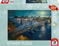 Schmidt Puzzle Moon Manhattan felett 2000 darab