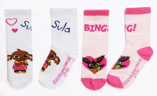 Bing zokni szett/2db nyuszi Ökotermék