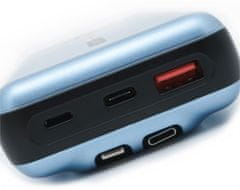 PATONA powerbank, 20000mAh Li-Pol 3A, USB-C/Lightning, PD 65W, kék
