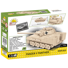Cobi Blocks Panzer V Panther tank modell (1:72) (3099)
