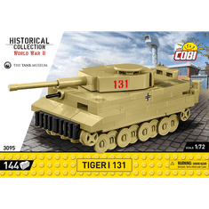 Cobi Blocks Tiger I 131 tank modell (1:72) (3095)