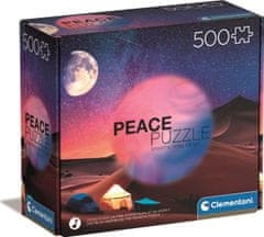 Clementoni Béke puzzle: Csillagos éjszaka 500 db