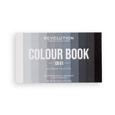 Makeup Revolution Szemhéjfesték paletta Colour Book CB01 (Shadow Palette) 38,4 g