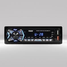 Dexxer 1DIN 12V LCD FM autórádió 4x25W 2x USB Bluetooth SD + távirányító