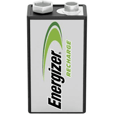 Energizer 9V akku NiMH 8,4 V 175 mAh, Power Plus 6LR61, HR6F22, HR9V, HR22, 6LR21, 6AM6, 6LP3146, MN1604, E Block (635584)