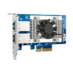 QNAP QXG-10G2T Netzwerkadapter-PCIe 10 GBE RJ45 x2 (QXG-10G2T)
