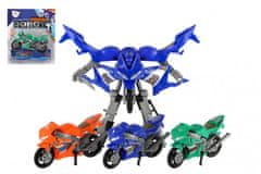 Teddies Trafó motoros/robot műanyag 15cm - vegyes színekben